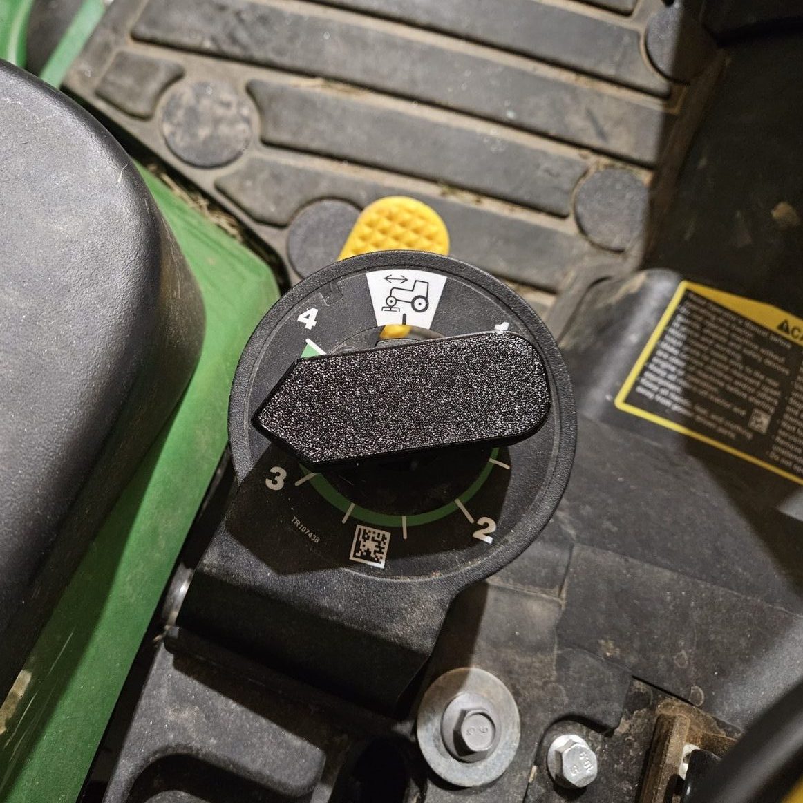 Mower Height Adjustment Knob